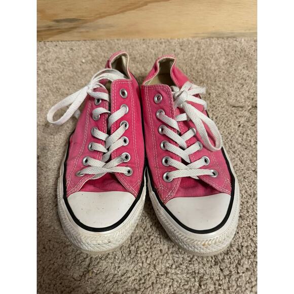 Converse Shoes - Women's Pink Converse Sneakers Chuck Taylor All Star Low-Top Canvas 7